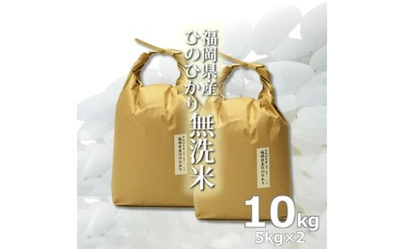 ひのひかり 無洗米 福岡県産 ひのひかり【10kg】