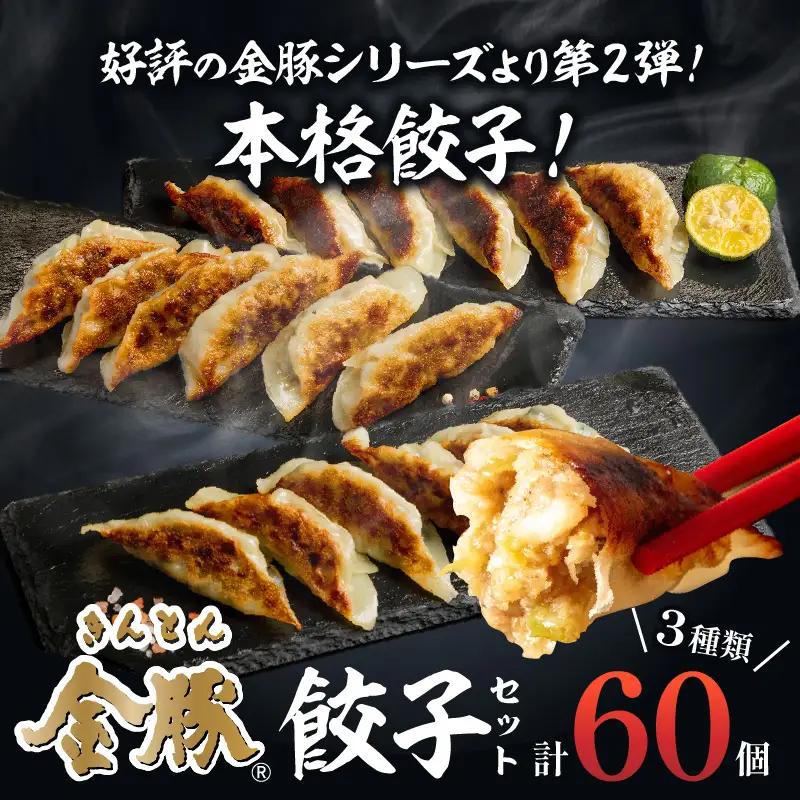 金豚 餃子セット 香港餃子 しそ餃子 にら餃子
