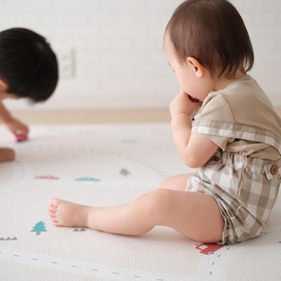 ふるさと納税 川口市 popomi 抗菌もちもちプレイマット　ビビッドtown　140×200×1.6cm |  | 01