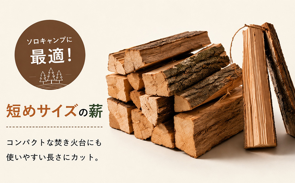 【薪】短めサイズ 20cm 10kg ナラ・クヌギ材 ミックス 長野県産 ｜【TKG麓庵】広葉樹 乾燥薪 焚火 暖炉 燃料 木材 火起こし 薪割り 薪ストーブ 焚火 たき火 暖炉 キャンプ アウトドア