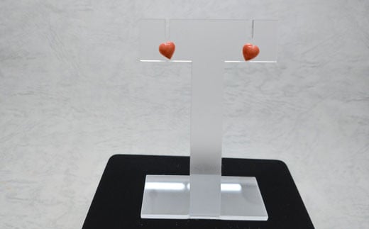 
                  海の秘宝珊瑚：ピアスV
                