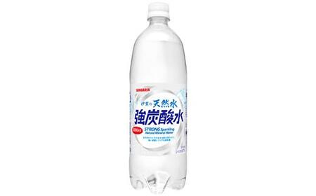 サンガリア伊賀の天然水 強炭酸水（1リットル×2ケース）［水　天然水　水　水　炭酸水　水　水　水　水〕　