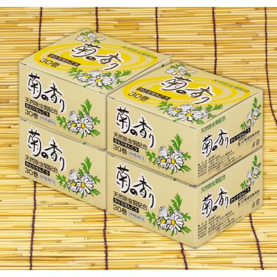 ふるさと納税 海南市 菊の香り　かとりせんこう30巻天然除虫菊配合　4個セット〜ひと夏セット〜