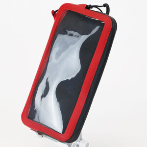 R250 防水スマートウォレットクリア SL  レッド