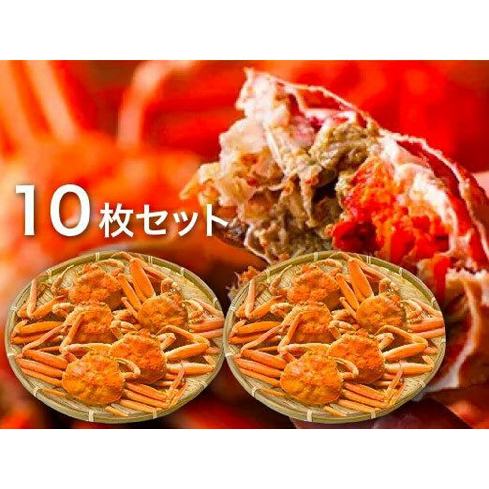 【ふるさと納税】【特選】親がに(せこがに) 10枚セット (浜茹)
