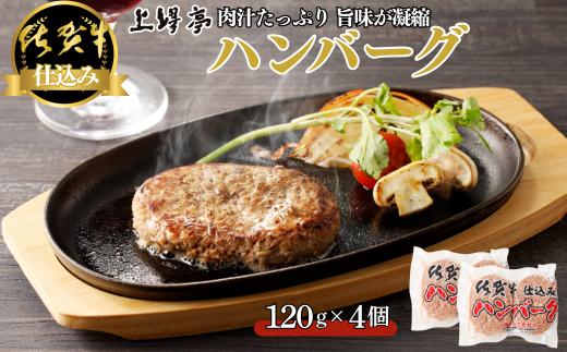 佐賀牛仕込みハンバーグ 4個：A090-029