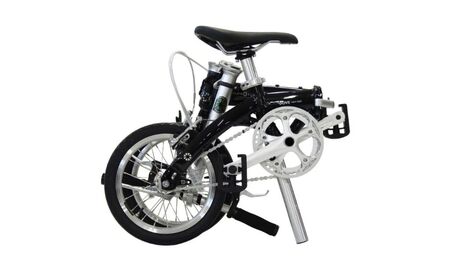 DAHON 折りたたみ自転車 Dove Super Light 14インチ 超軽量 コンパクト シングルギア Vブレーキ Coal Black（コールブラック） 通勤 通学 収納 │武田産業 人気返礼