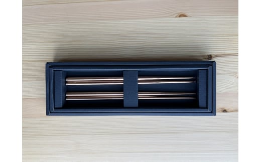 ステンレス製箸23cm ピンクゴールド FC016230