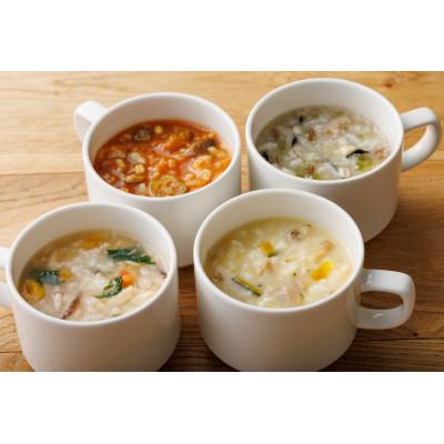 ふるさと納税 長野県 Soup Stock Tokyo 4種のOkayuセット16個(4種×各4個)
