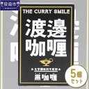 【ふるさと納税】渡邊咖哩 黒カリー 5個セット カレー レトルトカレー