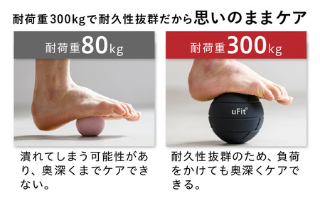 uFit Vibrating Ball 【136016】 振動ﾎﾞｰﾙ ﾋﾟﾝﾎﾟｲﾝﾄｹｱ ｾﾙﾌｹｱ ﾏｯｻｰｼﾞ 筋肉ｹｱ ﾘﾗｯｸｽ 耐久性