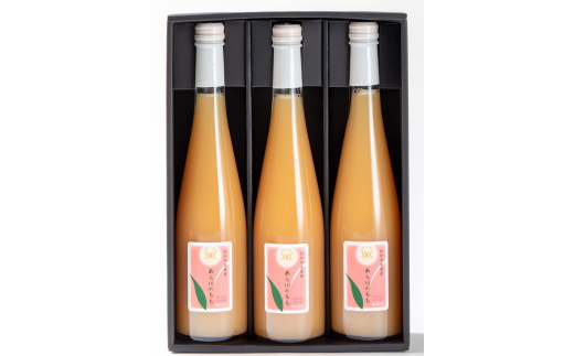 L116　あら川の桃ドリンク５００ｍｌ×３本入ギフトセット