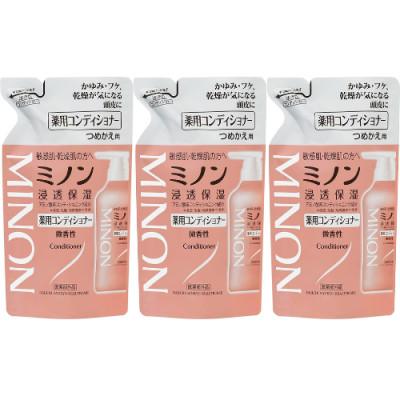 ふるさと納税 高崎市 ミノン薬用コンディショナー 詰替用380mL×3個セット