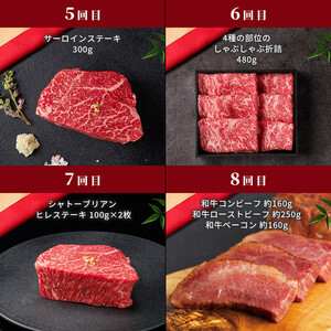 【和牛セレブ】鳥取和牛 定期便 「ダイアモンドクラス」（定期便12回）