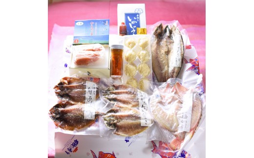 唐津産 極選 高級 海産物【無添加】干物・海宝セット 旬サバ干物 旬アジ開き 旬アジみりん 天然鯛一夜干し（旬の白身魚干物） 無着色 明太子 唐津産 塩ウニ 佐賀 呼子イカ ミシュラン☆獲得掲載店料理