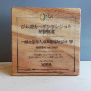 表彰状　盾　B-E08　一般社団法人木づかいプロジェクト 東近江