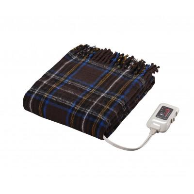 ふるさと納税 和泉市 電気ひざかけ　(電気ブランケット)ブラウン(約140×82cm)