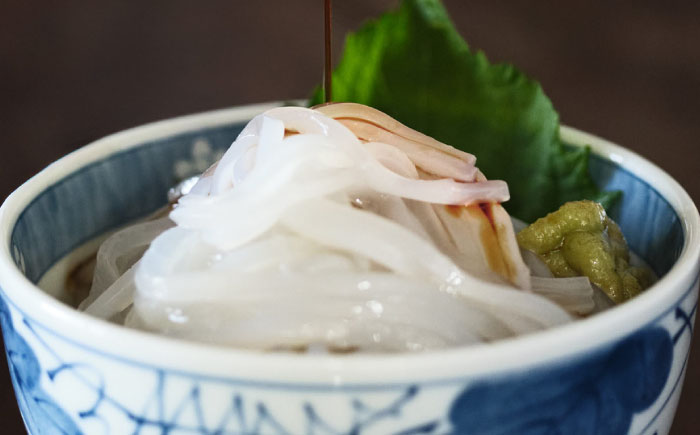 壱岐産 海鮮3種セット（烏賊素麺・たこの柔らか煮・旬の魚介類）《壱岐市》【神洸水産】 たこ タコ いか イカ 刺身 刺し身 海鮮 鮮魚 海産物　 [JFI006]