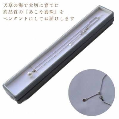 ふるさと納税 上天草市 上天草産 あこや真珠ペンダント(8.5mm珠) |  | 01