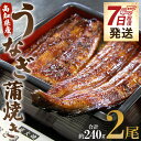 【ふるさと納税】【7日程度で発送】高知県産うなぎ蒲焼き 2尾(合計約240g)（無頭）- スピード発送 鰻 ウナギ おかず おつまみ スタミナ ギフト お礼 御礼 感謝 お礼 御礼 感謝 贈答 丑の日 敬老の日 うなぎ屋きた本 高知県 香南市【冷凍】un-0014