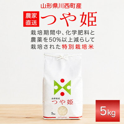 【ふるさと納税】《先行予約》令和8年産　山形県産　つや姫　5kg【1120491】