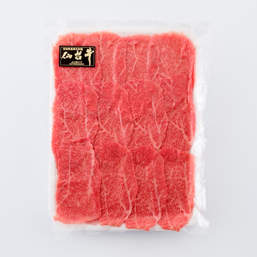 ＜亀山精肉店＞仙台牛しゃぶしゃぶ用400g(A5等級/約2人前)