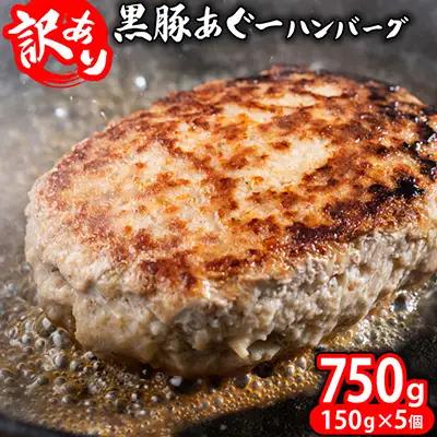 ハンバーグ【訳あり】あぐー豚肉ハンバーグ 750g