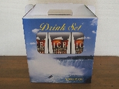 アイスリキッド 3本ギフトBOX入 アイスリキット アイスコーヒー 無糖 珈琲 コーヒー ギフト セット オリジナル 送料無料 贈答 プレゼント