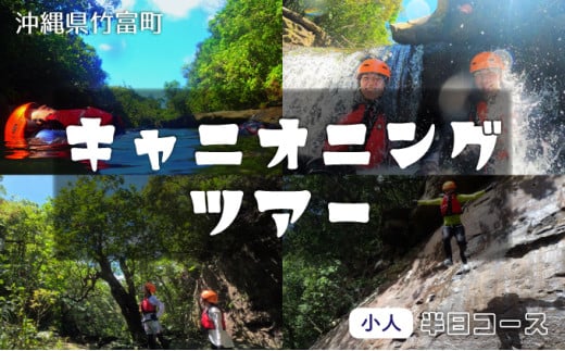 【夏季限定】西表島 森林浴キャニオニングツアー【体験可能期間:5月1日～10月31日】小人1名分【 旅行 体験チケット 西表島ツアー 大自然 体験ツアー 観光 沖縄 森林浴 キャニオニング アクティビティ】