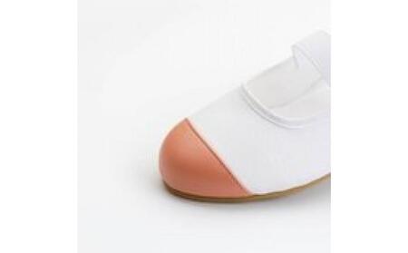 おしゃれな上履き シューズ 室内履き 上靴（ピンク／16.5cm）