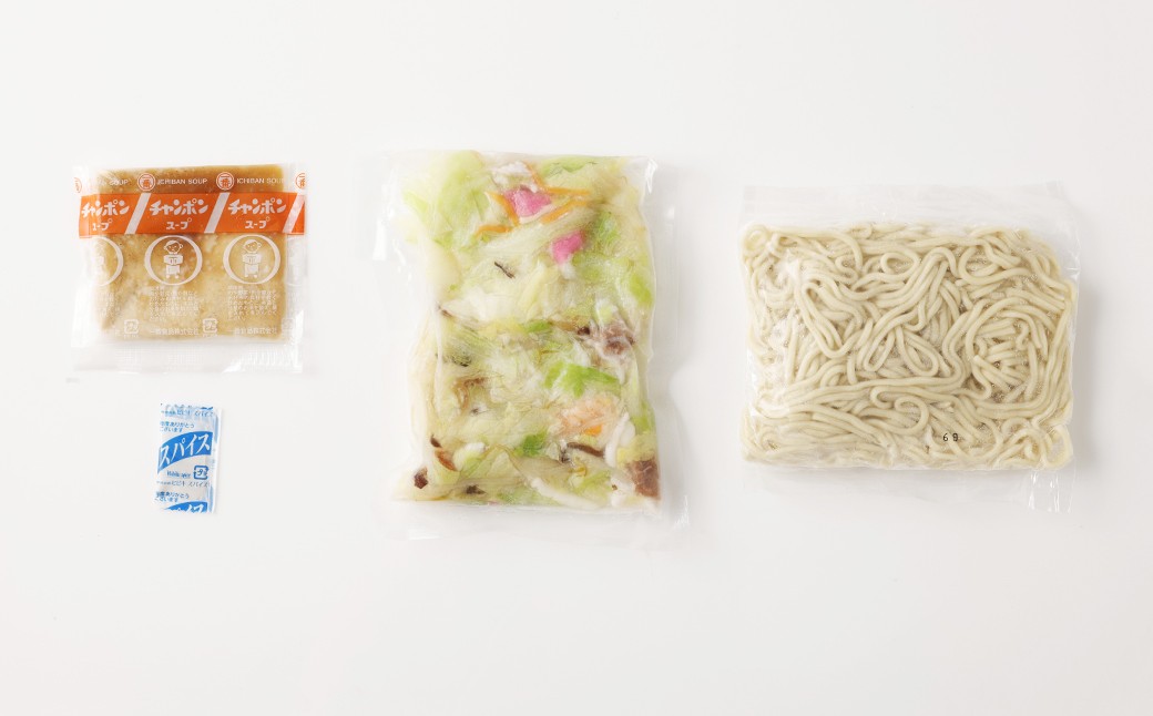 長崎伝統の味 ひふみの長崎ちゃんぽん8個セット