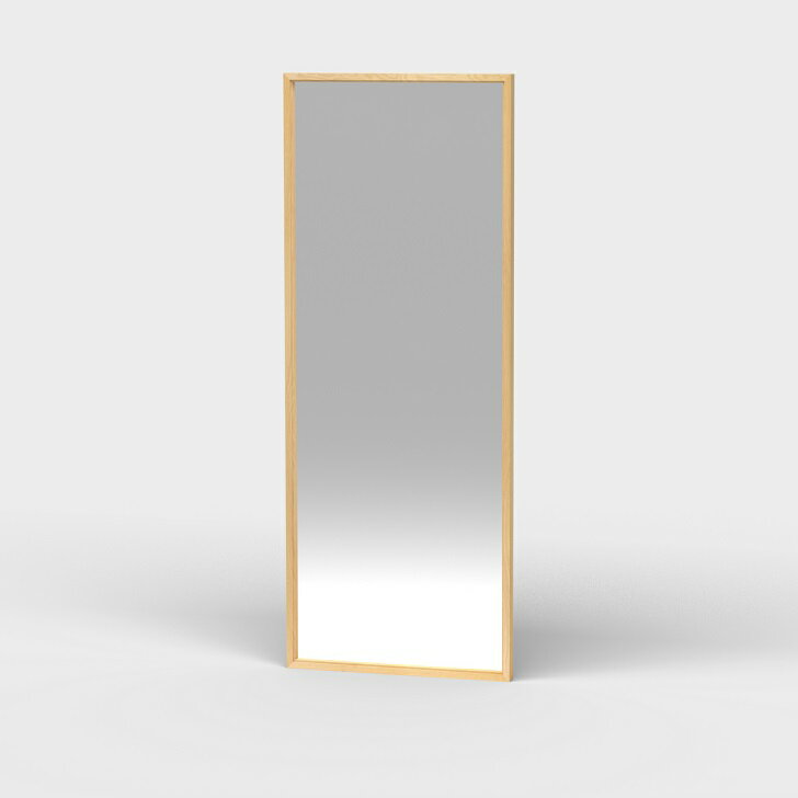 【ふるさと納税】リーヴス 70×180ミラー Oak【諸富家具】：C216-008