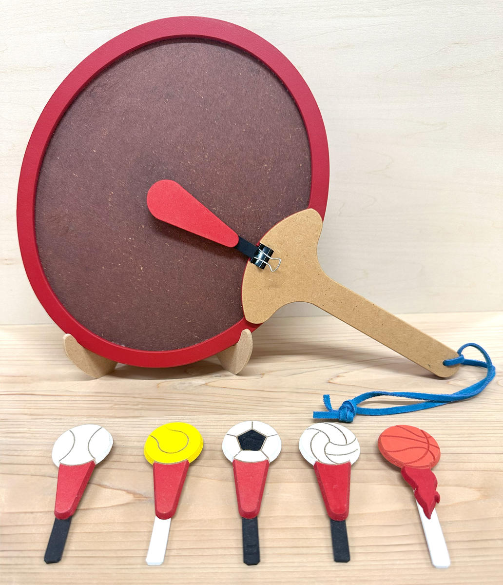 【ふるさと納税】和紙が応援太鼓（スポーツ応援セット） 工芸品 団扇 うちわ インテリア