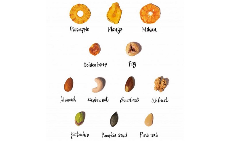 グルーヴィナッツ Groovy Nuts トレイルミックス　210g