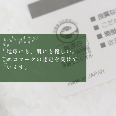 ( 今治タオル ) 今治エコタオル フェイスタオル 2枚セット【IA05170FT2】【1511379】
