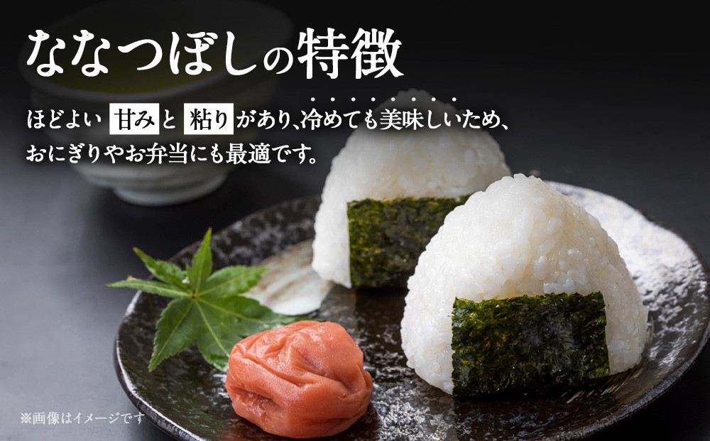 令和６年産北海道産ななつぼし10kg（5kg×2)【国産 白米 精米 お米 単一原料米 厳選 マイスター 生活応援 ななつぼし おすすめ 北海道 美唄市 美唄】