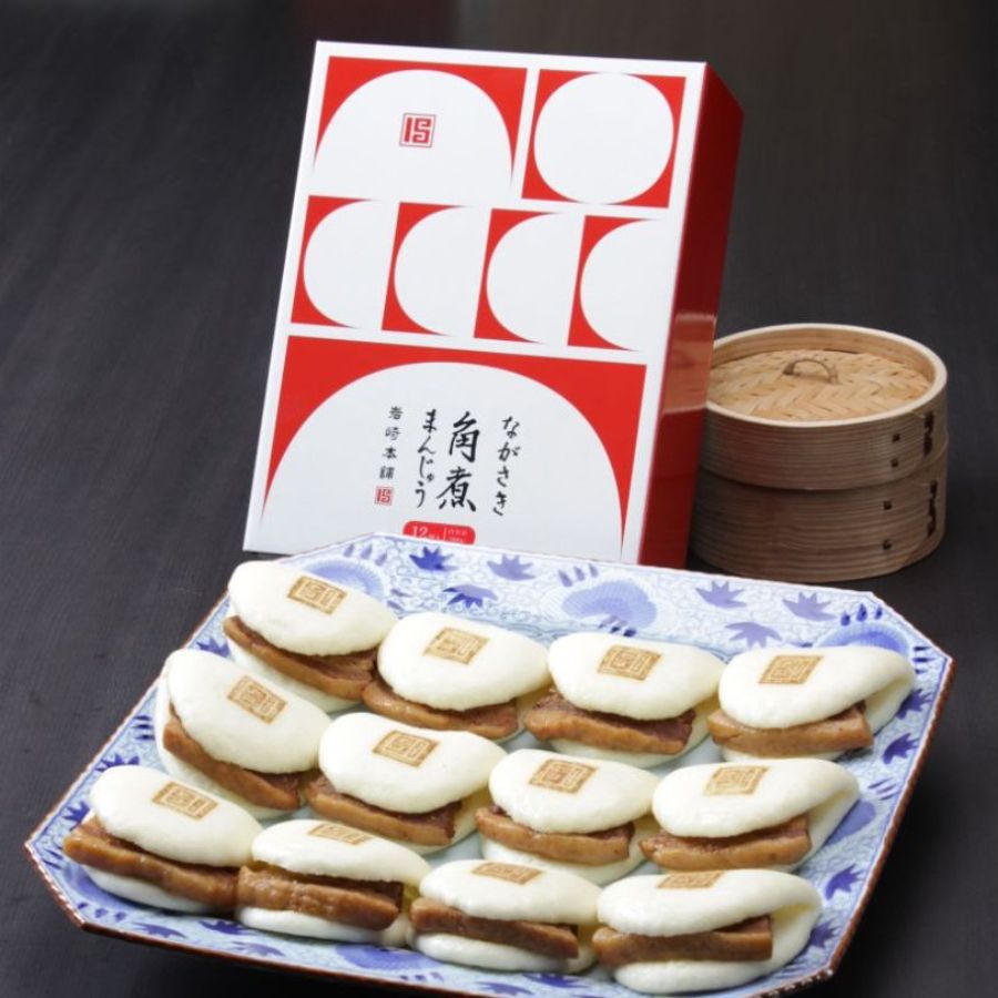 12K長崎角煮まんじゅう12個入(箱)