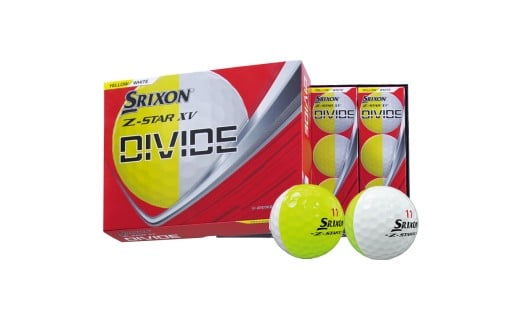 ゴルフボール　スリクソン Z-STAR　XV  DIVIDE　【３ダース/３６球入り】