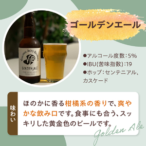 クラフトビール(ゴールデンエール) 330ml×3本 地ビール