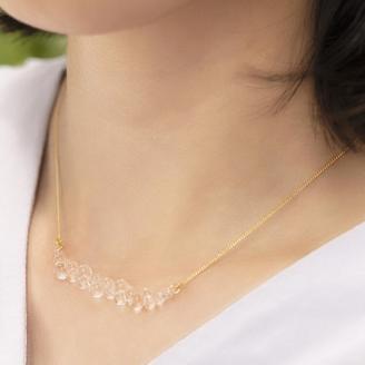 HARIO ネックレス「グロス」シリーズ［HAW-G-001N］｜耐熱 ガラス アクセサリー ハリオ ランプワークファクトリー 職人 繊細 フォーマル カジュアル きれいめ おしゃれ 20代 30代 