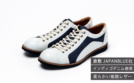 倭イズム ( ヤマトイズム ) 牛革 デニム シューズ 紳士靴 YA3310 25.0cm