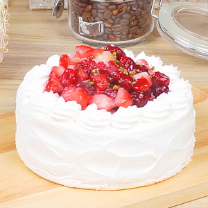 苺とラズベリーのショートケーキ 5号 / スイーツ ケーキ お菓子 デザート[AFAK057]