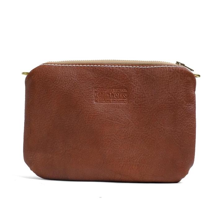【ふるさと納税】天神ワークス レザーサコッシュSP05【4種類（DARK BROWN/OLIVE/BURGUNDY/RED）の中から選択可能】【かばん ファッション 人気 おすすめ 】 | かばん ファッション 人気 おすすめ 送料無料
