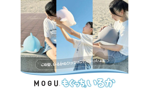 MOGU もぐっちいるか パステルブルー／ホワイト