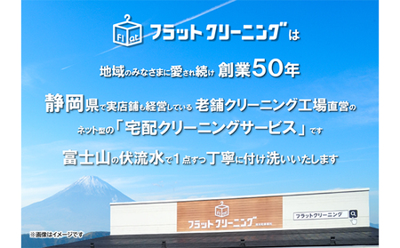 【フラットクリーニング】保管10点パック利用券