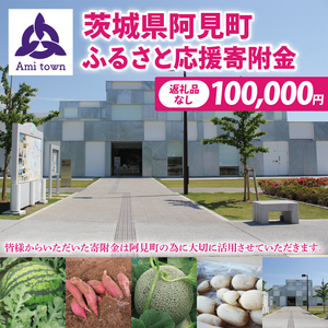 【返礼品なし】阿見町ふるさと応援寄附金(100000円)(000-06)