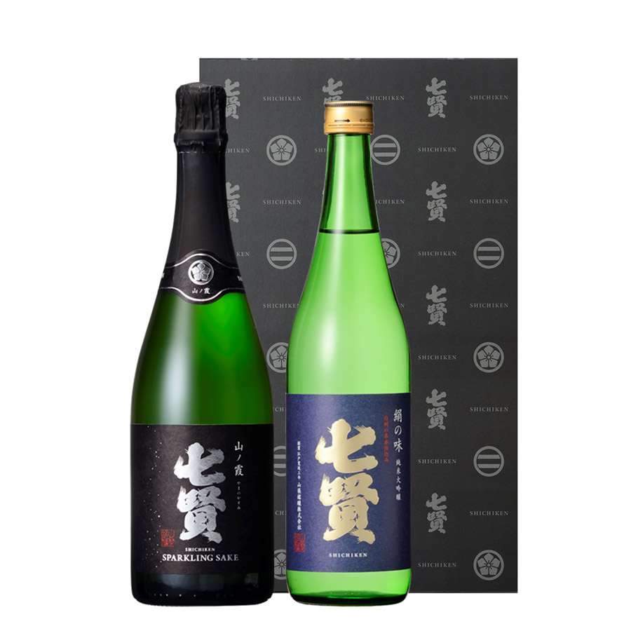 七賢 日本酒 飲み比べ（山ノ霞、絹の味）セット