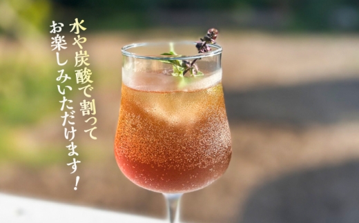 【数量限定50セット】トゥルシー（ホーリーバジル）酵素シロップ 希釈タイプ1本 500ml 【Holy Farm Hayama】 [AKIW002]