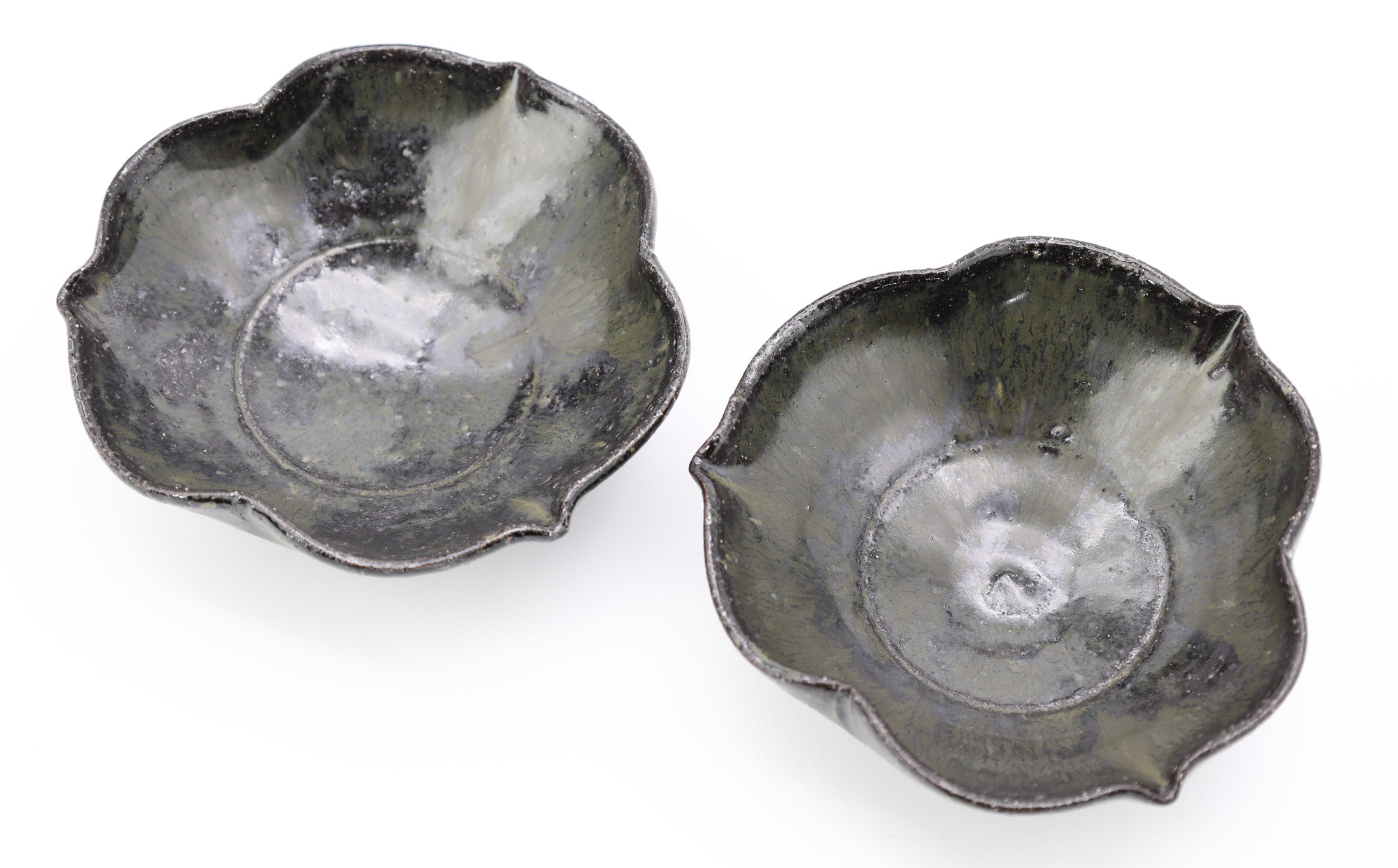 
                  王天家窯 唐津焼 輪花向付(小) 2客
                