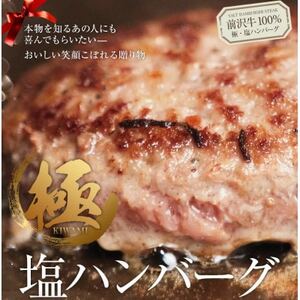 『チロルの雪どけ盛岡レアチーズケーキ5号』と『極・塩ハンバーグ 前沢牛100%2個』【配送不可地域:離島・沖縄県】【1630525】